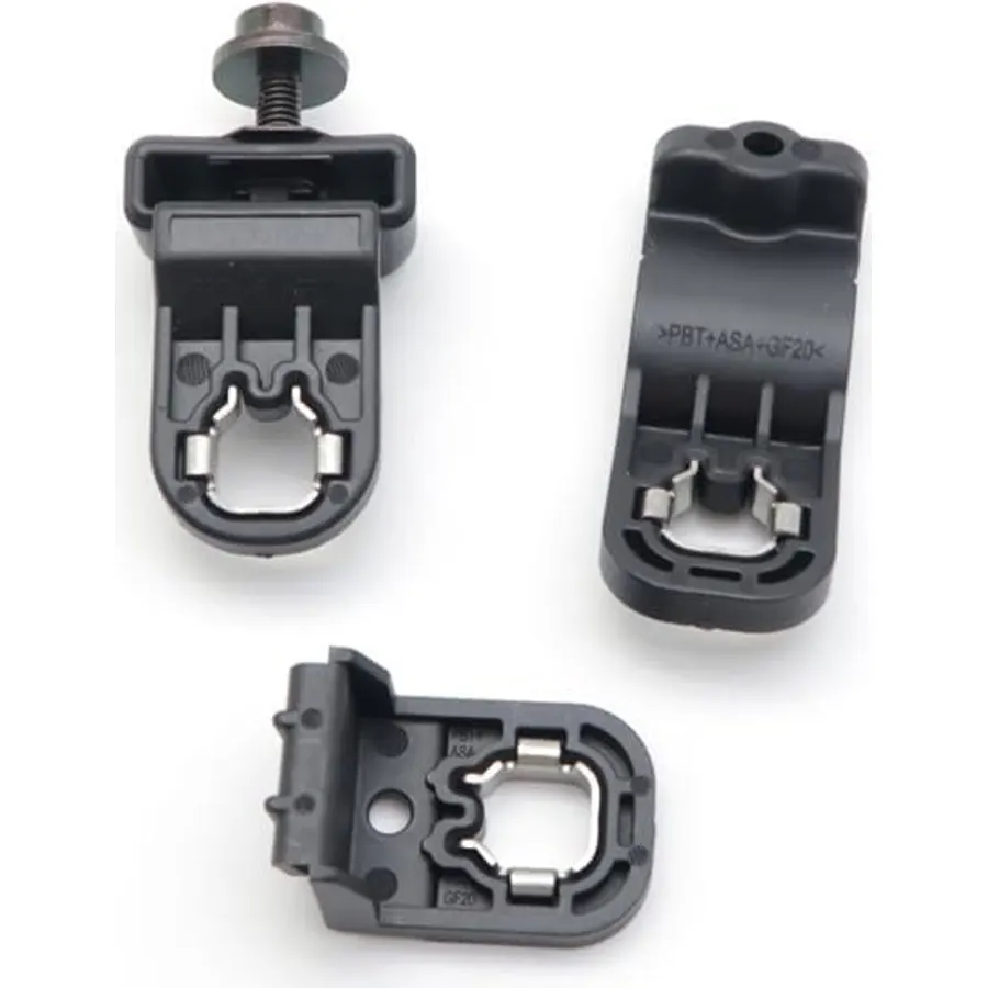 For Audi Q5 2009-18 SQ5 2013-17 Headlight Repair Kit, Black Fixed Corners