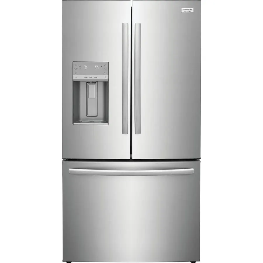 Frigidaire Gallery 36 in. 27.2 cu. ft. 4 Door French Door Standard Depth Refrigerator, Stainless Steel w/Internal Water Dispenser GRMN2872AF