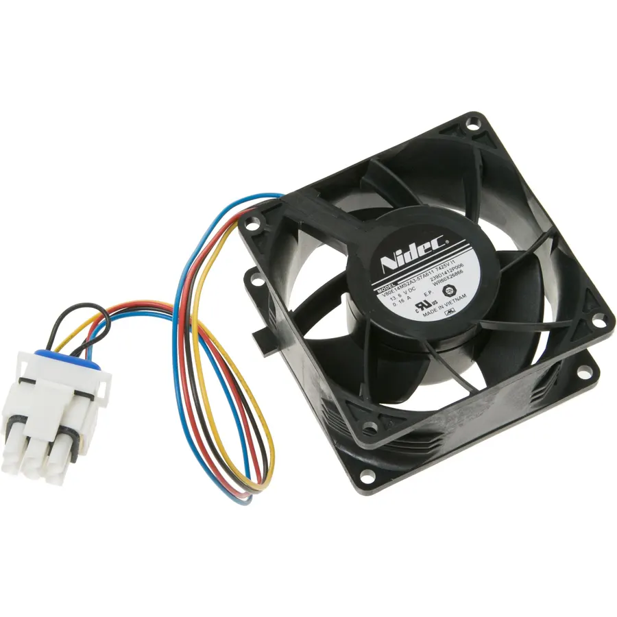 GE Appliances Refrigerator Evaporator Fan Motor WR60X26866, WR60X26033