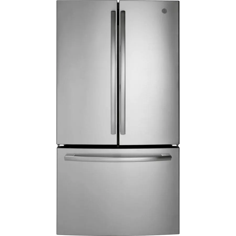 GE GNE21FYKFS 20.8 cu ft. French Door Refrigerator in Fingerprint Resistant Stainless Steel