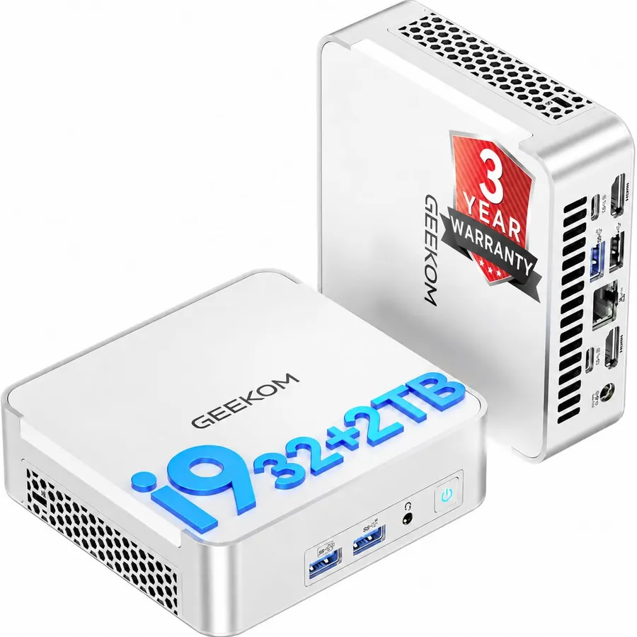GEEKOM Gaming Mini PC XT13 Pro with Intel Core i9 13900H| 32GB RAM 2TB SSD