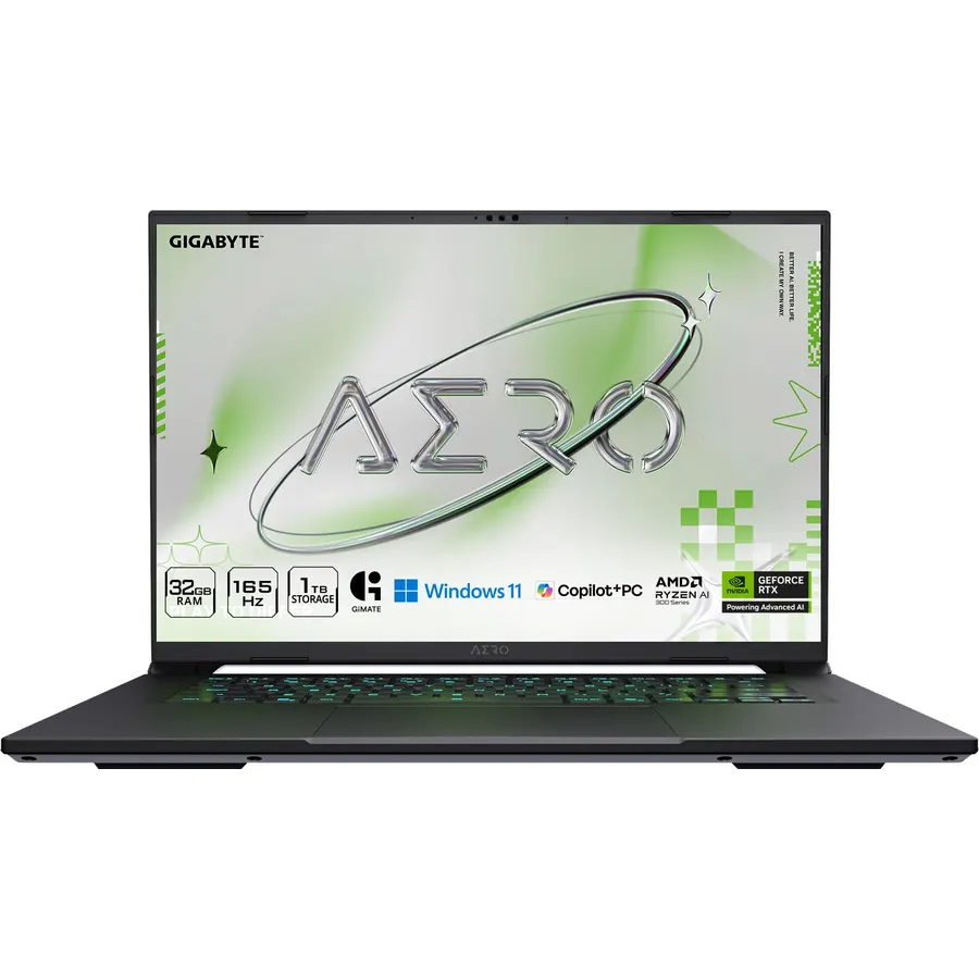 GIGABYTE AERO X16 - AMD Ryzen AI 9 HX 370 GeForce RTX 5070 16" Laptop