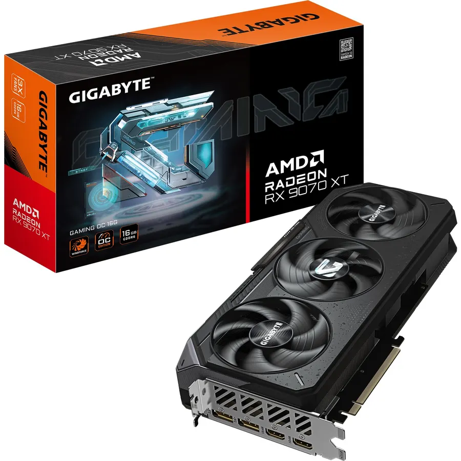 GIGABYTE AMD Radeon RX 6800 XT Gaming OC 16G Graphics Card, 16GB of GDDR6 Memory, Powered by AMD RDNA 2, HDMI 2.1, WINDFORCE 3X Cooling System, GV-R68XTGAMING OC-16GD