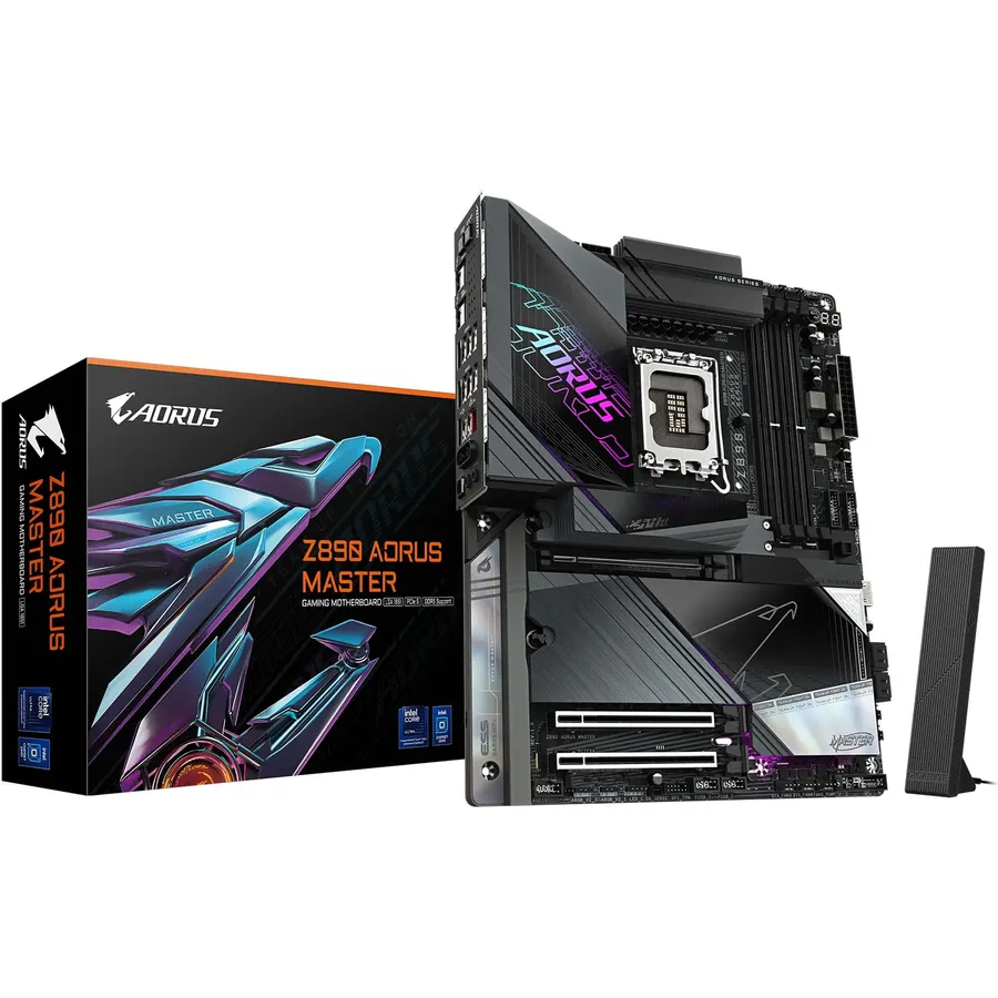 GIGABYTE B860I AORUS PRO ICE Intel Core Ultra (Series 2) LGA 1851 Motherboard, Mini-ITX, DDR5, 2X M.2, PCIe 5.0, Thunderbolt 4, WIFI7, 2.5GbE LAN, EZ-Latch