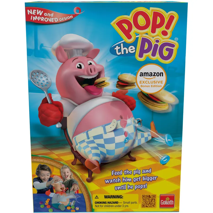 Goliath Pop The Pig w/Bonus 24pc Puzzle (Amazon Exclusive)