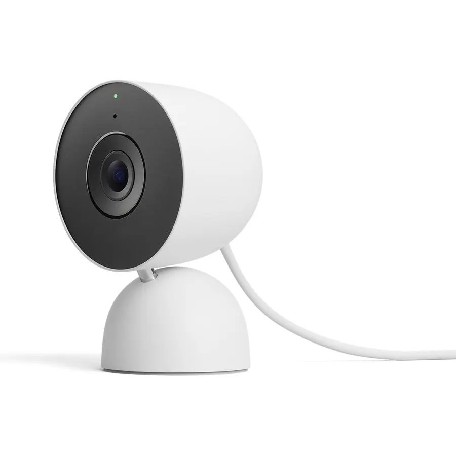 Google Nest Cam Indoor (Wired, 3rd Gen) - Security Camera - 2025 - Snow