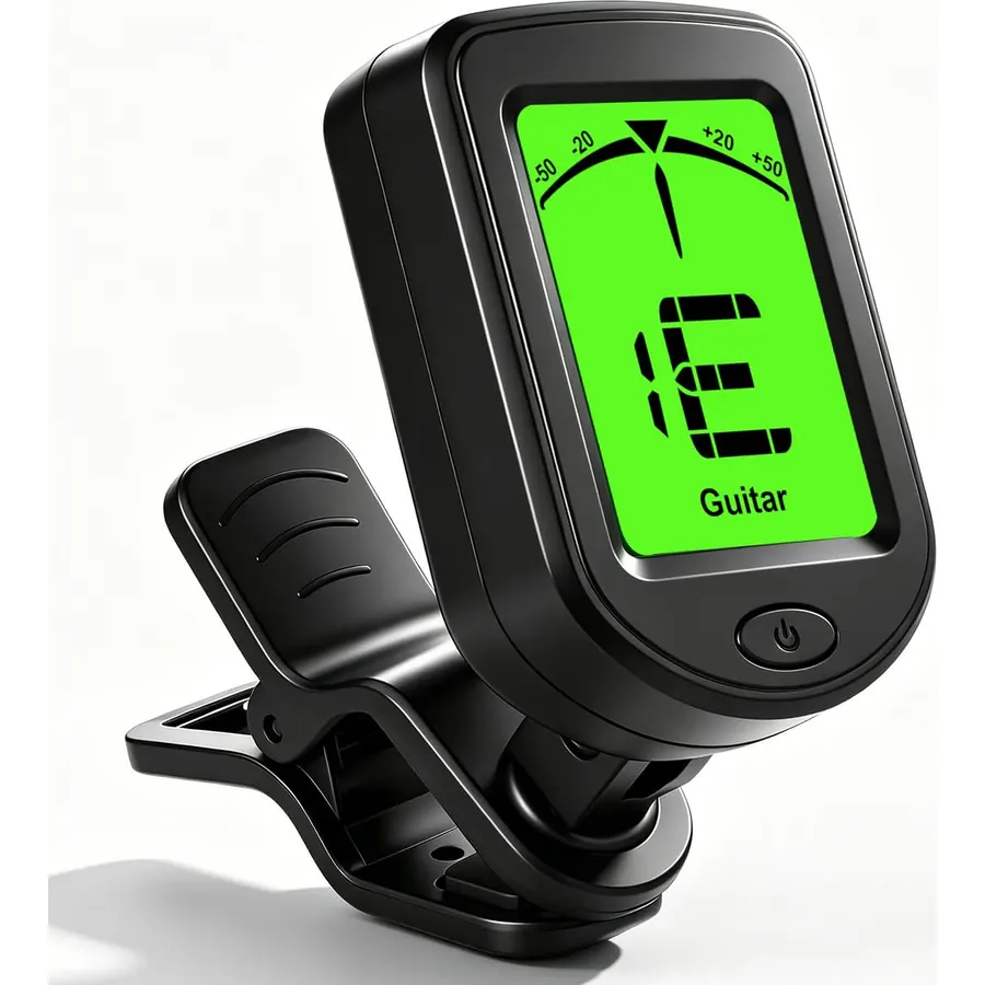 Guitar Tuner Clip On 1 Pack Tuners for Acoustic Electric Guitar Bass Ukulele Violin banjo Tuning