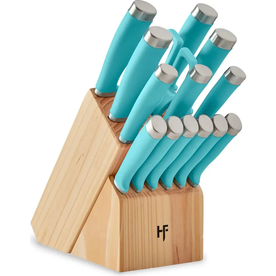 Hampton Forge Epicure–15PieceKnife Set, 15 Piece, Black