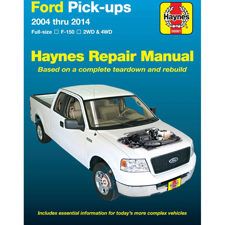 Haynes Ford Petrol Pick-Ups F-150 2WD & 4WD (2004-2014) Haynes Repair Manual (Paperback)