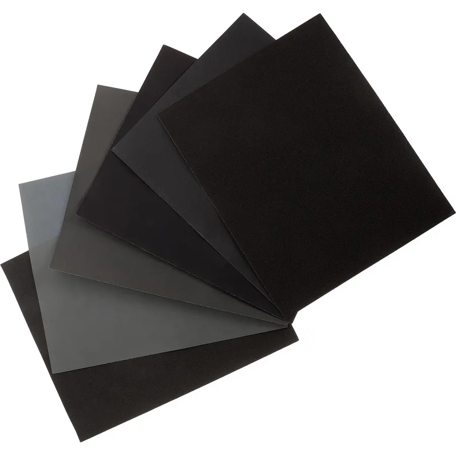 Headlight Restoration Kit with Sandpaper Sheets for Plastic Lens Smoothing
