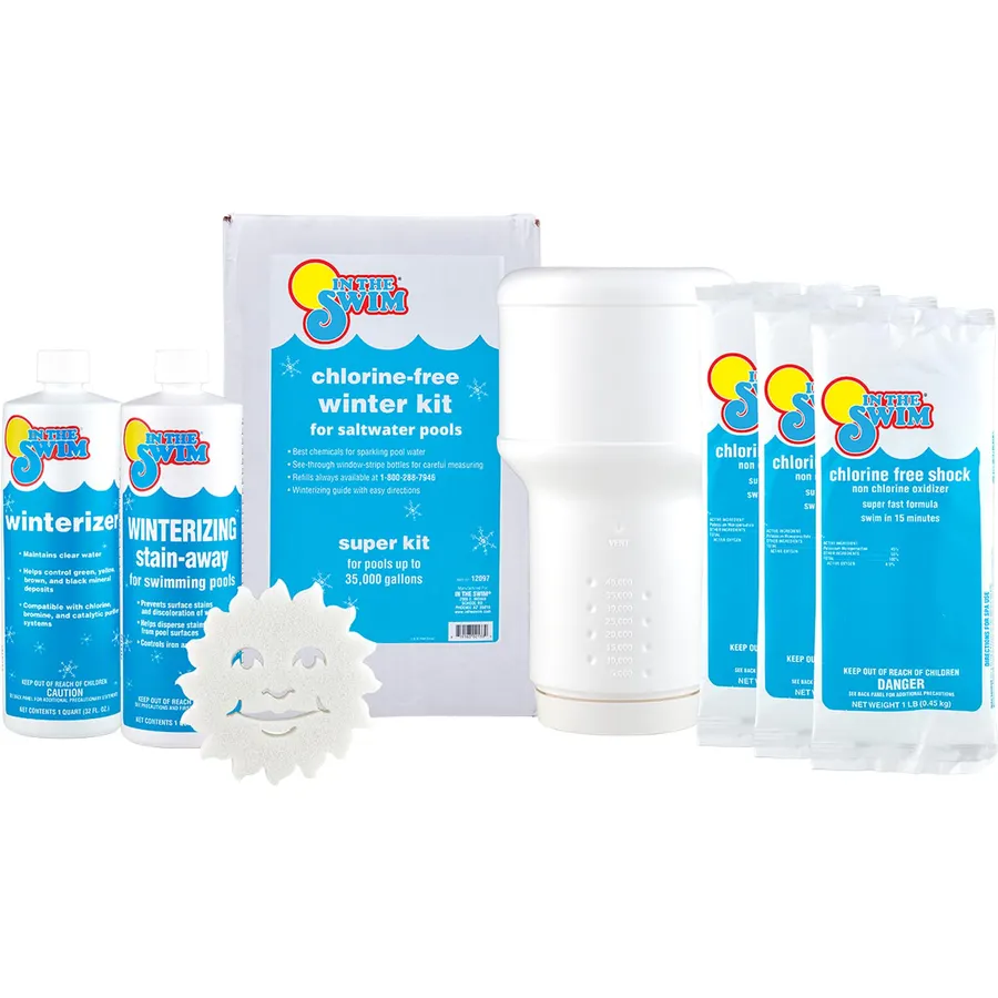 In The Swim Saltwater Pool Closing Kit - Up to 35,000 Gallons