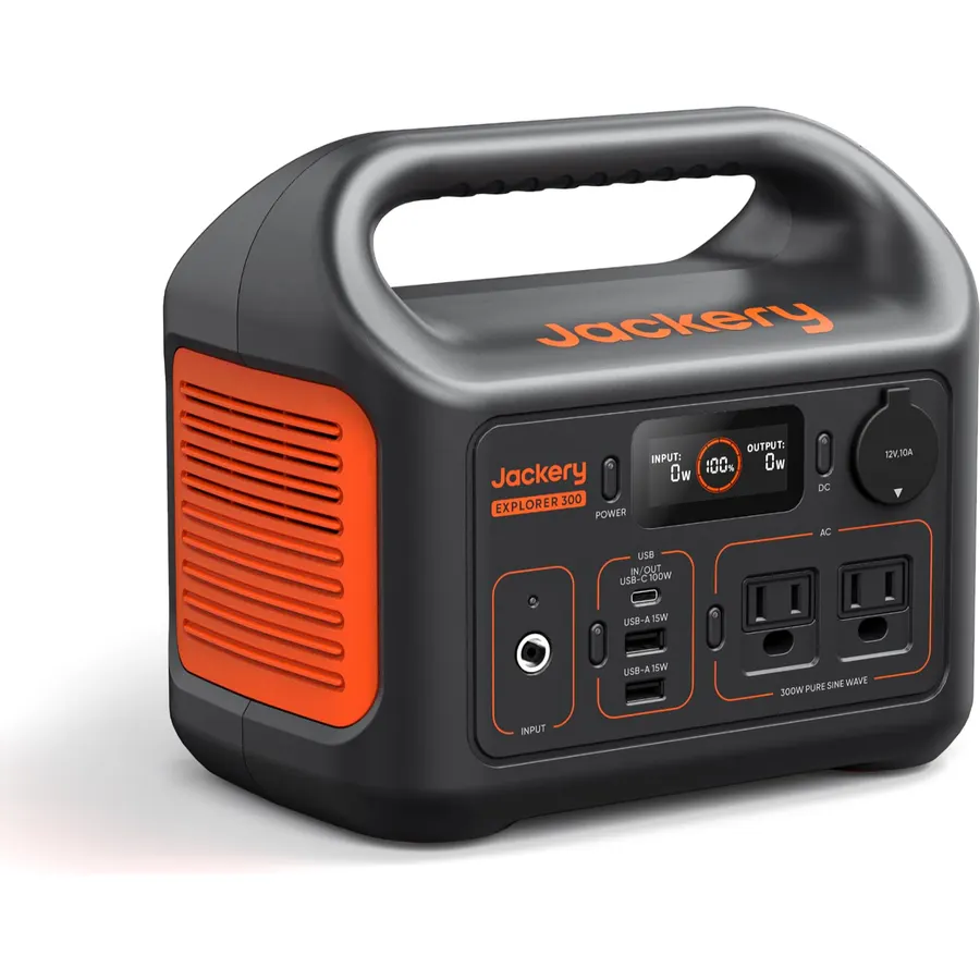 Jackery Explorer 300 Portable Power Station,292Wh