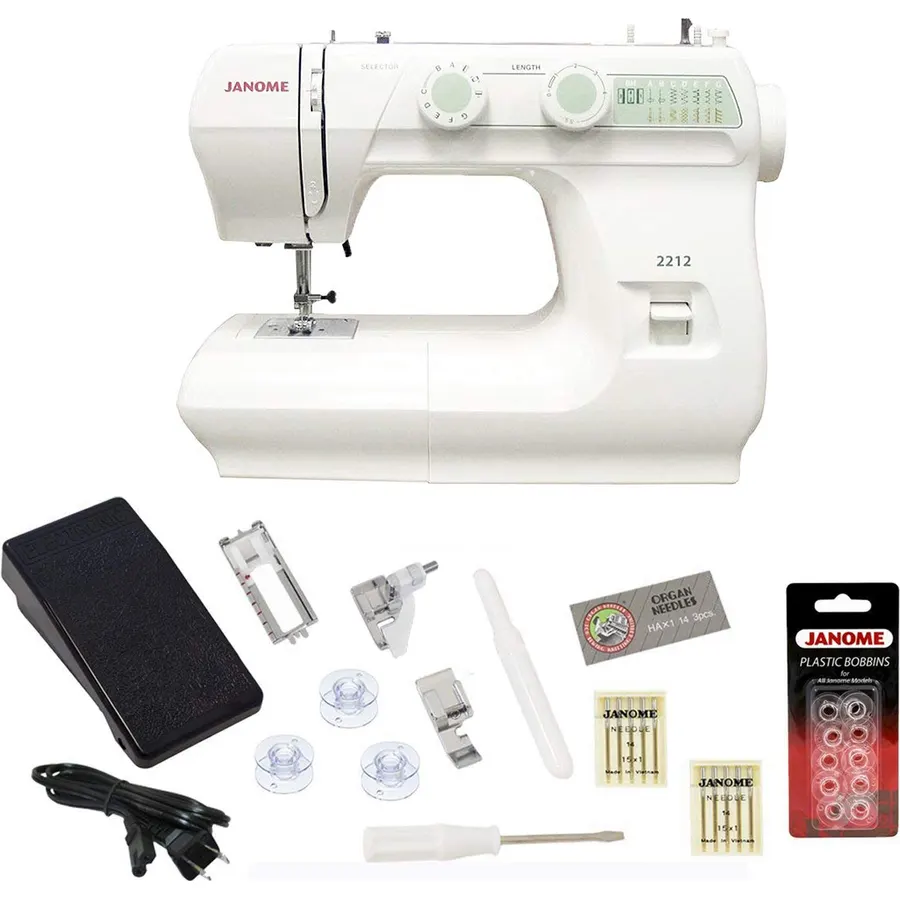 Janome HD1000 Sewing Machine with Exclusive Bonus Bundle