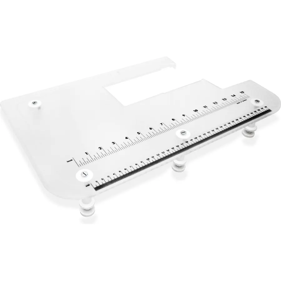 Janome Extra Wide Table for Skyline, 9850, 9850LE, 9900 Sewing Machine Models - 12 in x 19.5 in, White