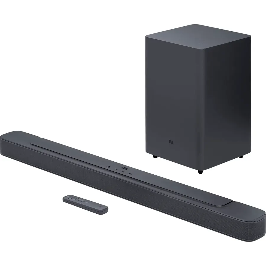 JBL Bar 2.1 Deep Bass (MK2) - 2.1 Channel soundbar with Wireless subwoofer (6.5’’), 300W Max Output, Bluetooth Enable (Black)