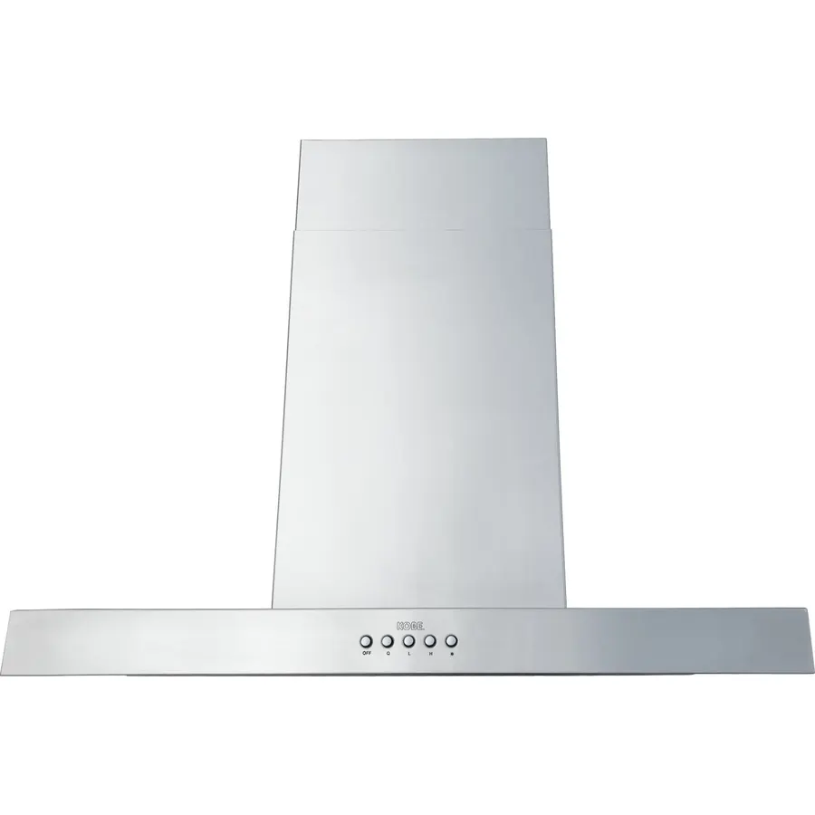 KOBE Range Hoods ISX2136SQB-2 Kobe Brillia Island Range Hood, 3-Speed, 680 Cfm, fits Ceiling Height 8'-9.5', 36-inch, Stainless Steel