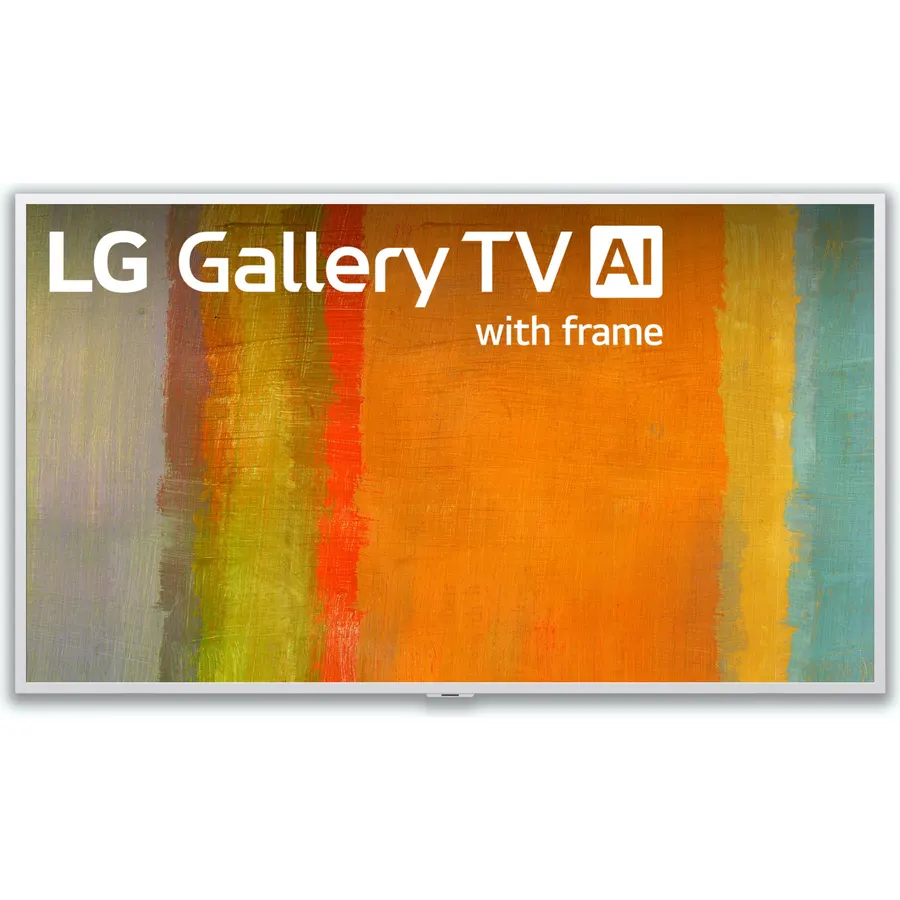 LG 65-Inch Gallery TV QNED AI LX7B Series Mini LED Smart TV, HDR10, AI Upscaling 4K, Wow Orchestra, Glare-Free, Alexa Enabled, White Bezel, Wall Mount Included (65LX7BPUA, 2026)