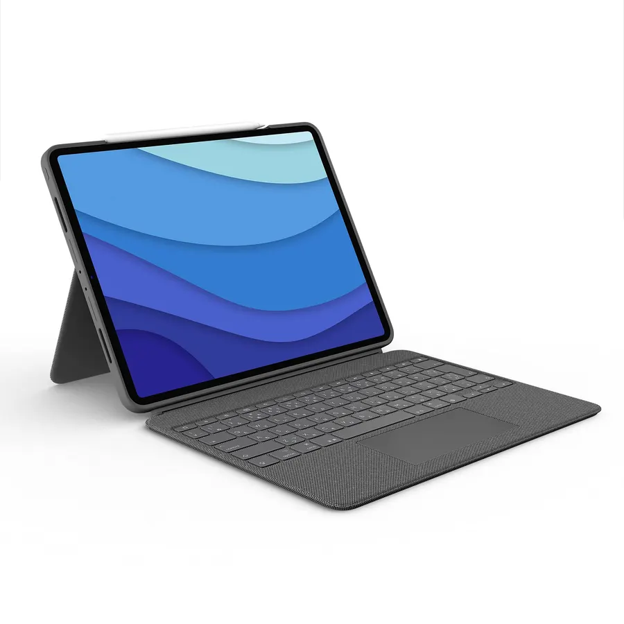 Logitech Combo Touch iPad Pro 11-inch Keyboard Case - Oxford Gray