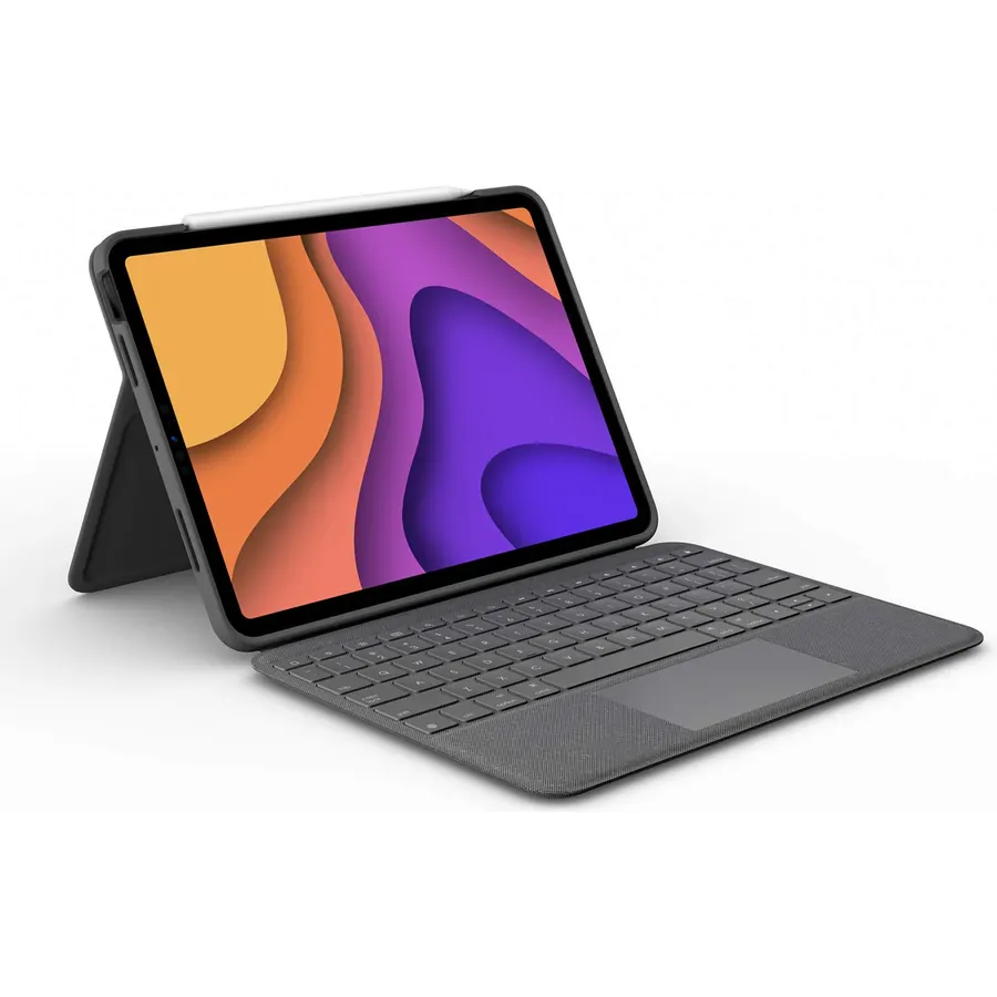 Logitech Flip Folio Keyboard Case 11-inch iPad Air, Graphite