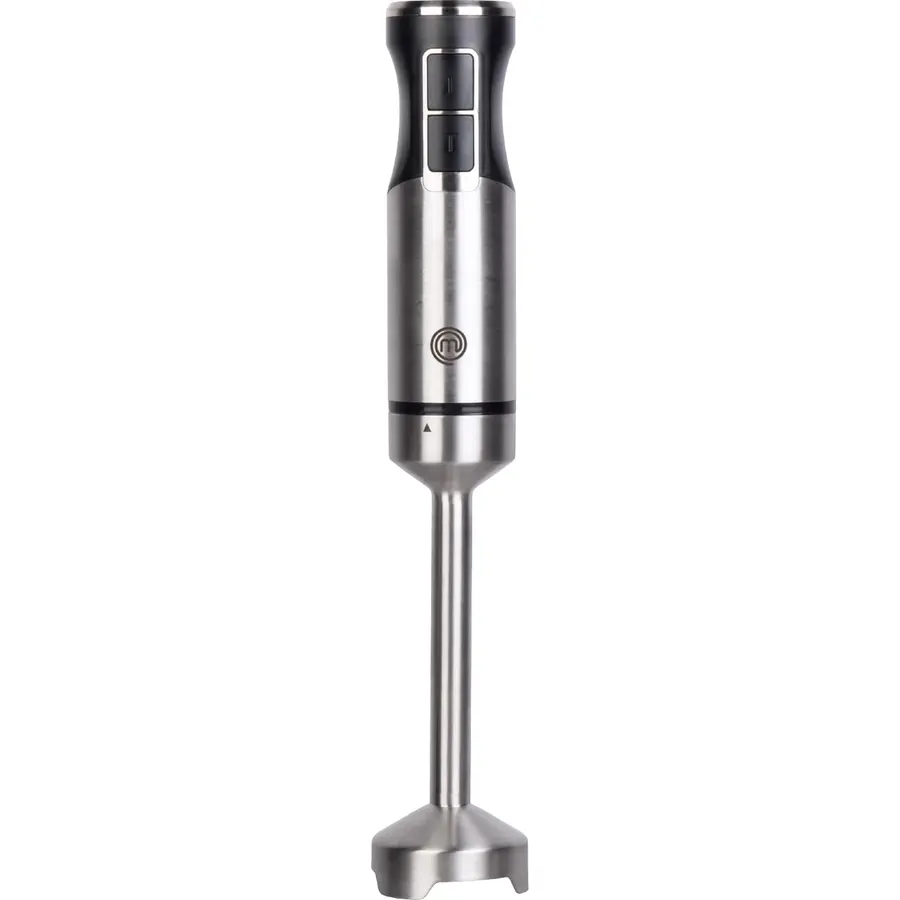 MasterChef Immersion Blender Handheld with Electric Whisk & Milk Frother Attachments, Hand Held Stainless Steel Stick Emulsifier for Making Baby Food, Soup, Puree, Cake, Cappuccino, Latte etc, 400W