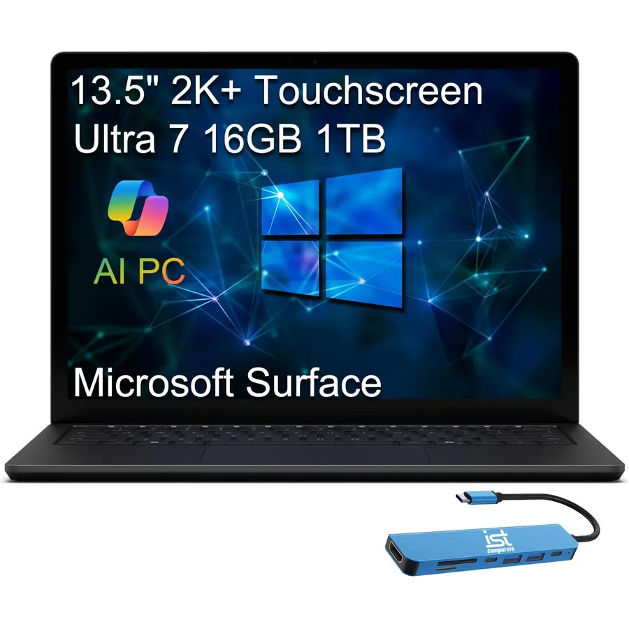 Microsoft Surface Laptop 6, Intel Ultra 7 165H, 16GB DDR5 RAM, 1TB SSD