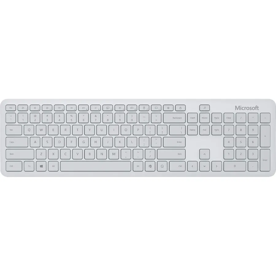 Microsoft - Bluetooth Keyboard and Mouse Bundle - Glacier