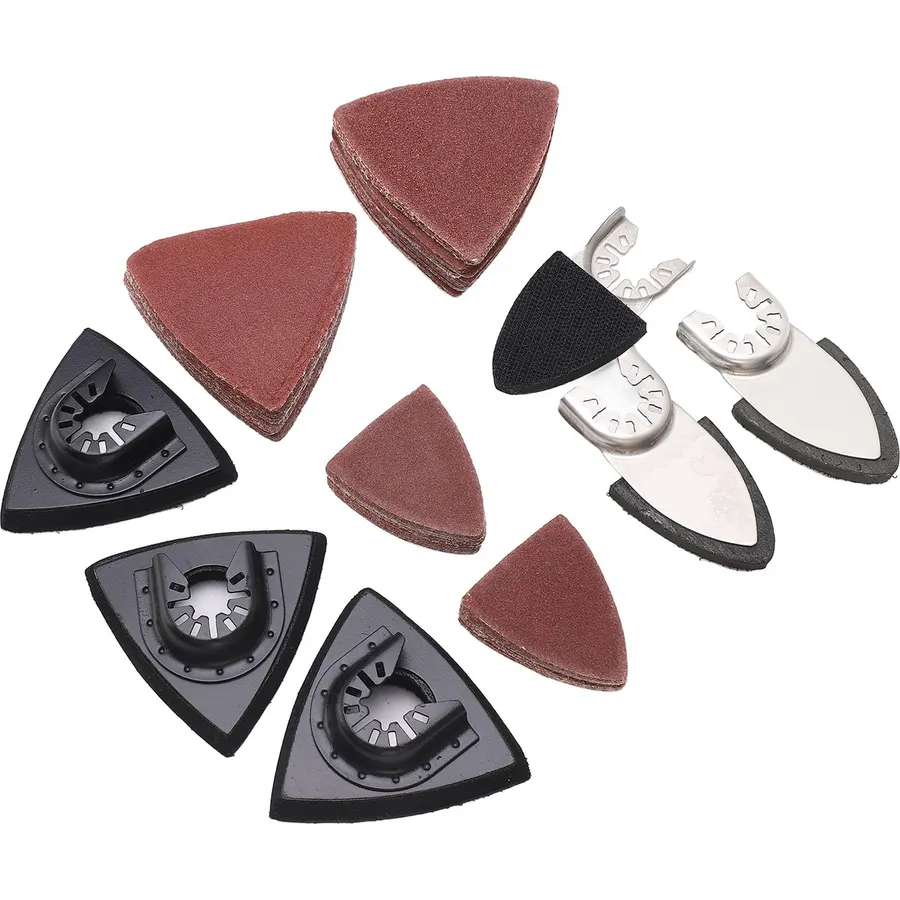 Mingzhe Oscillating Tool Sanding Pads Kit, Universal Tool Compatibility