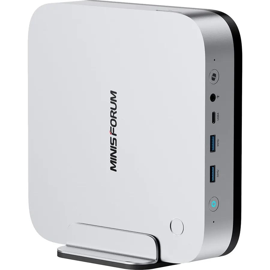 MINISFORUM AI X1 Pro-370 Mini PC AMD Ryzen AI 9 HX 370(12C/24T) 64GB DDR5 2TB SSD Desktop Computer, HDMI|DP|2xUSB4 Output, 2xRJ45 Port, WiFi7, BT5.4, AMD Radeon 890M Graphics, Copilot Support AI PC