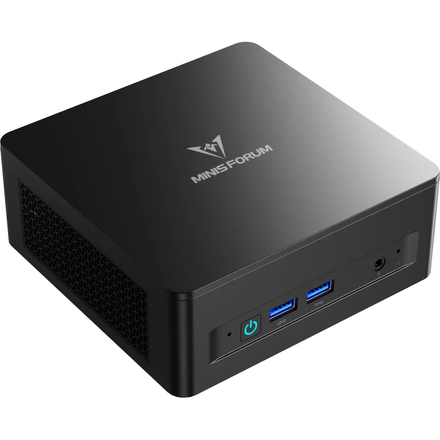 MINISFORUM DeskMini UM690L Slim Mini PC AMD Ryzen 9 6900HX Small PC, 16GB LPDDR5 RAM+512GB PCIe4.0 SSD, HDMI/DP/USB4 Outputs, 2.5G LAN, WiFi 6E, 4xUSB Port AMD Radeon 680M Graphics Small Form Factor