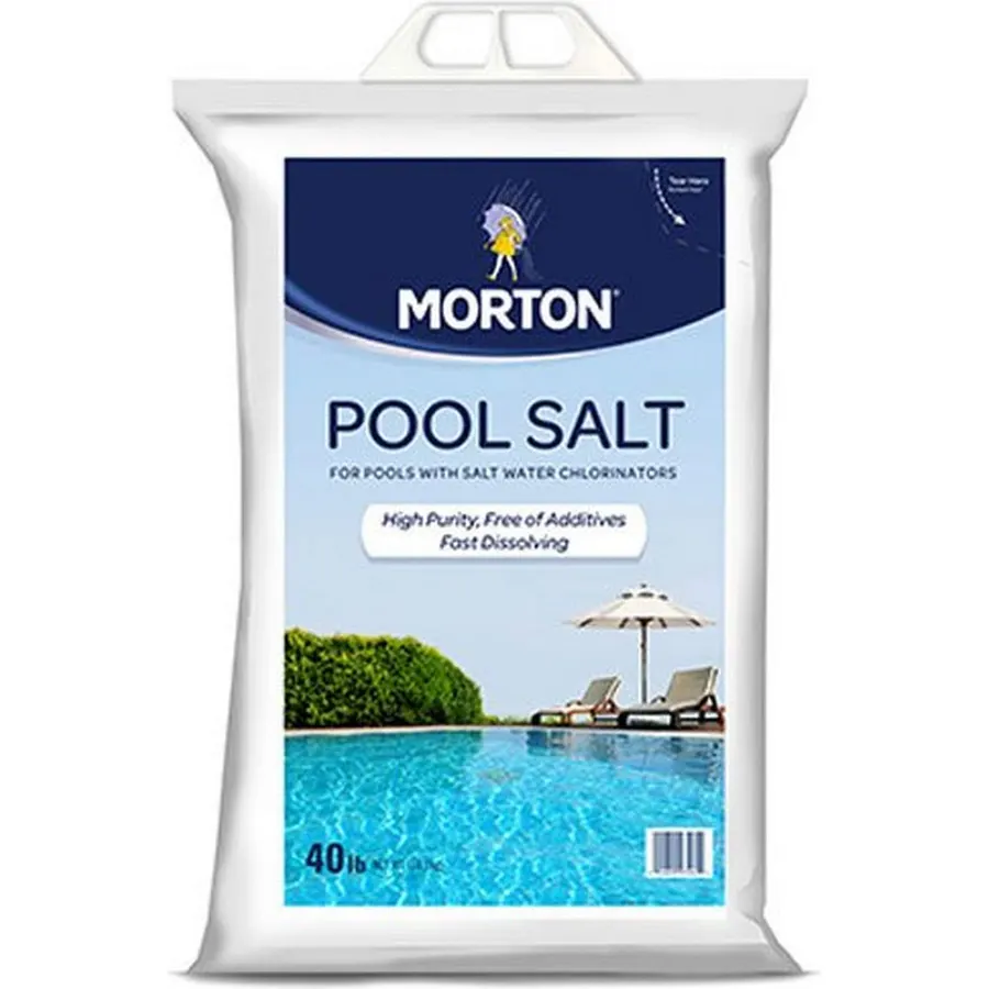 Morton Professional Commercial Grade Pool Salt 40 lb