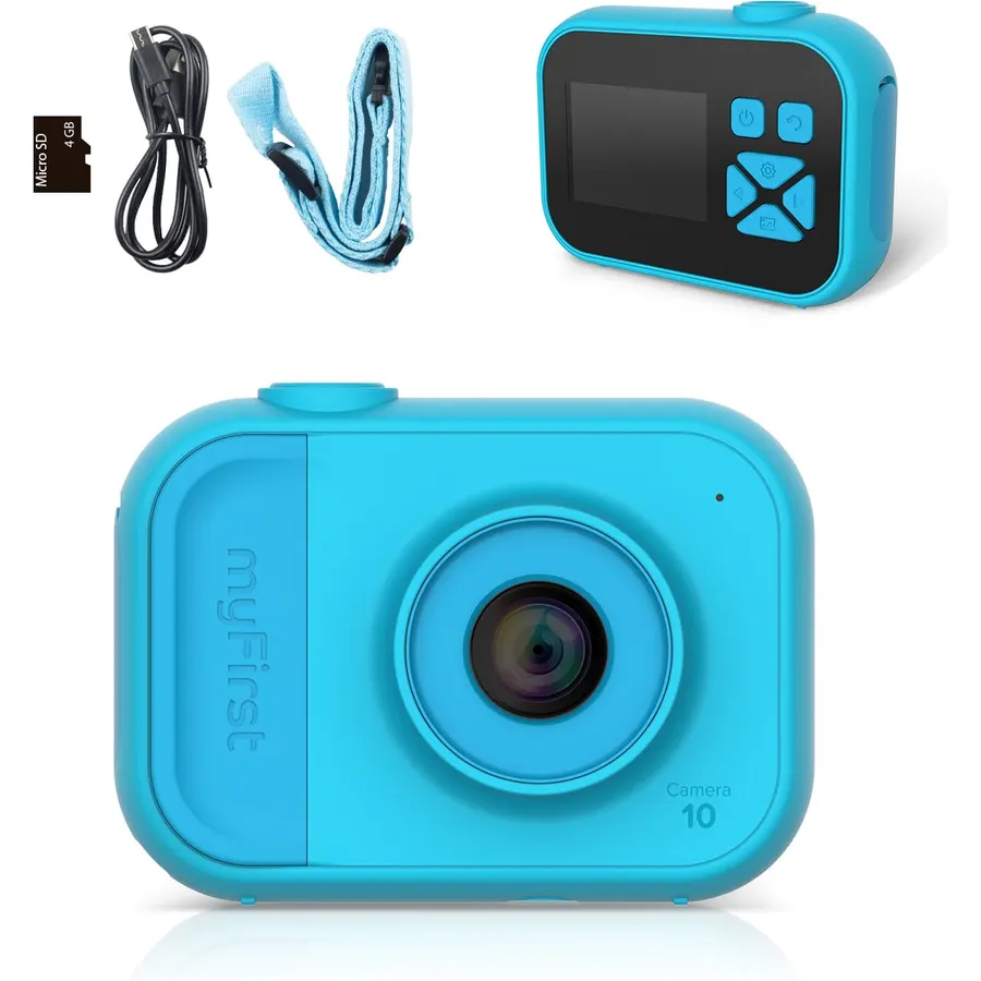 myFirst Kids Digital Camera 1080P Video Birthday Gift, for Little Hands