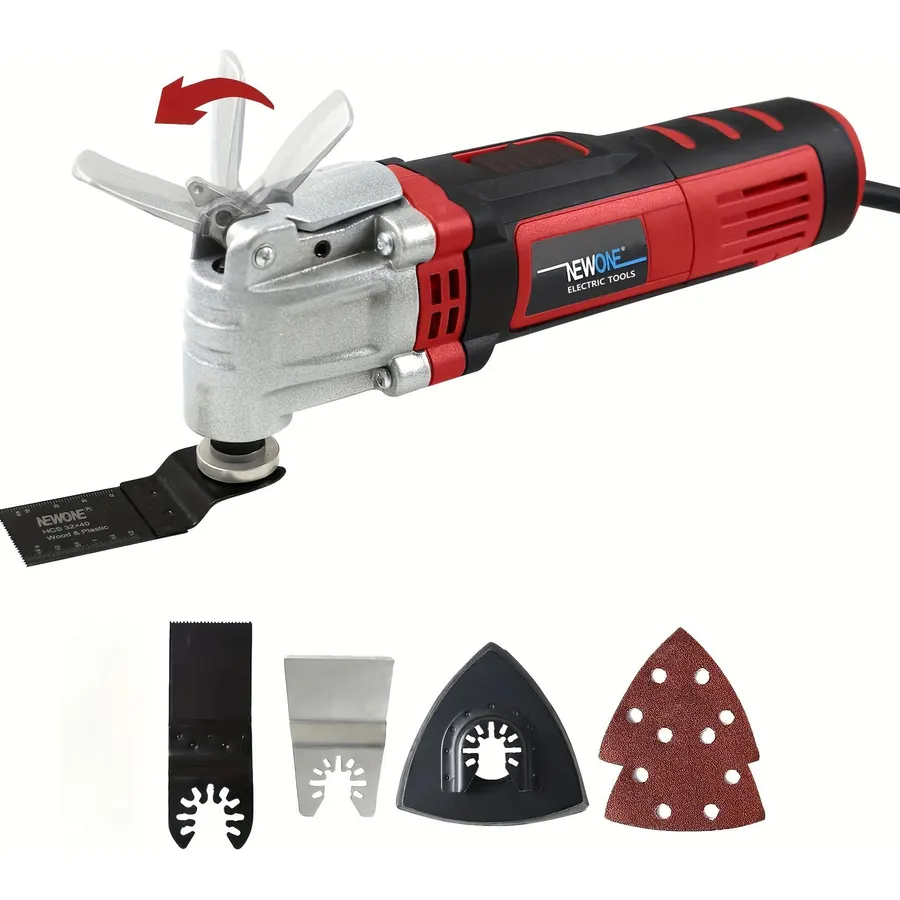 DEWALT 20V Max XR Oscillating Multi-Tool Bundle with 5 Piece Oscillating Tool Blades Kit