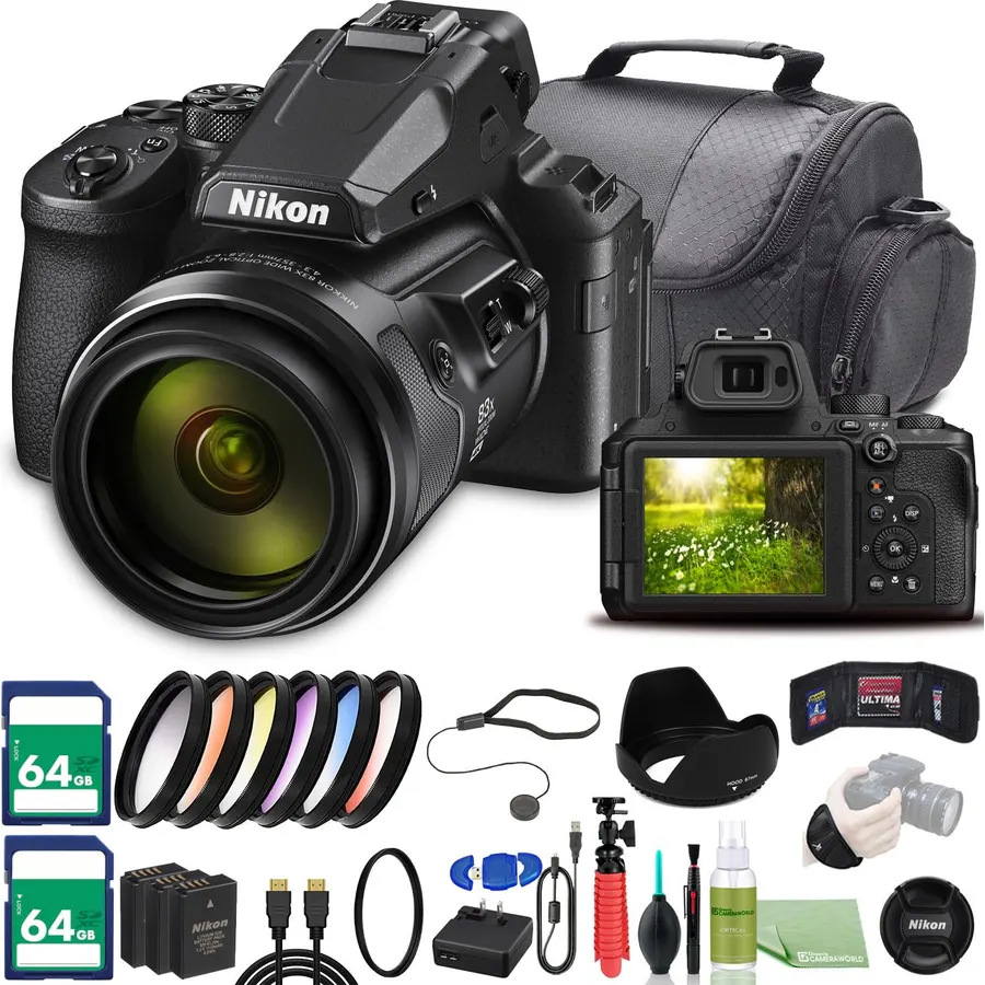 Nikon COOLPIX P950 Digital Camera (26532) & Tripod Bundle