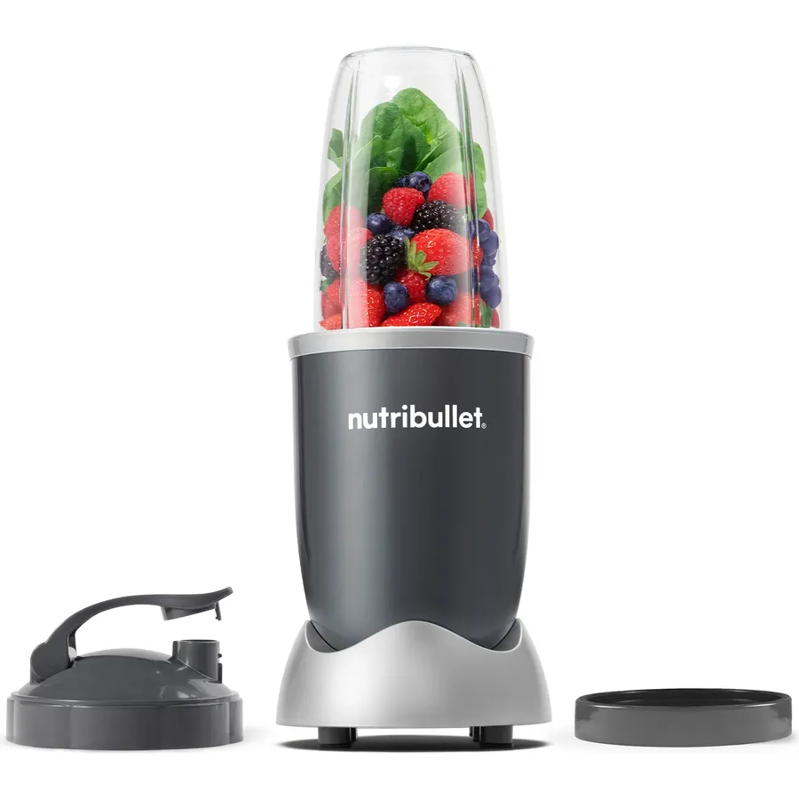 nutribullet Personal Blender for Shakes, Smoothies, Food Prep, and Frozen Blending, 24 Ounces, 700 Peak Watt,Dark Gray