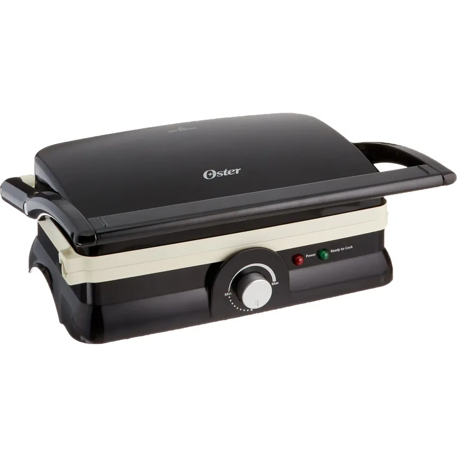 Oster CKSTPM20W-ECO DuraCeramic Panini Maker and Grill
