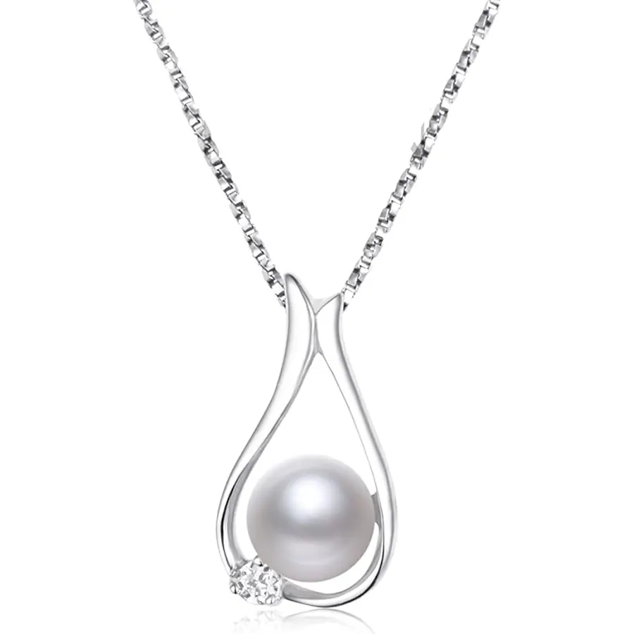 LIANYU Necklaces for Women Anniversary Necklace Gift Sapphire Jewelry for Women Birthday Gifts for Wife Jewelry Gifts Valentine Anniversary
