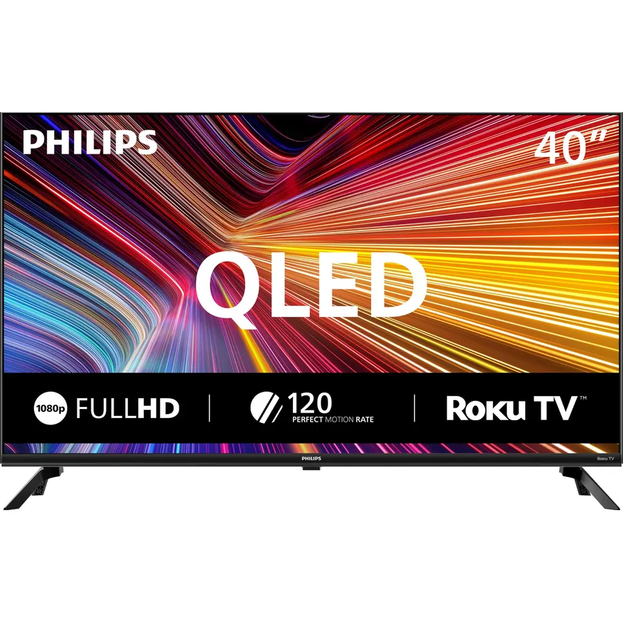 PHILIPS 40-Inch 7600 Series Full HD QLED Roku TV (40PQF7656/F7)