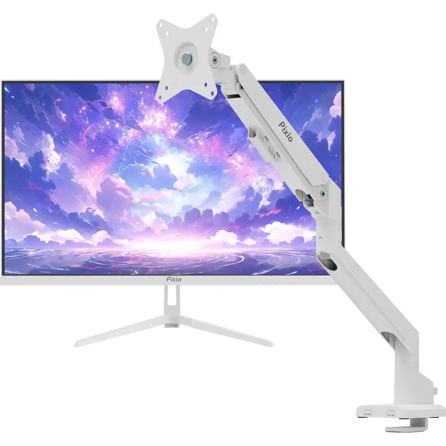 Pixio PX279 Prime Neo 27 inch 240Hz Refresh Rate FHD 1080p Resolution Fast IPS Panel 1ms GTG Response Time Gaming Monitor with PS2S Ultrawide Heavy-Duty Premium Single Monitor Arm