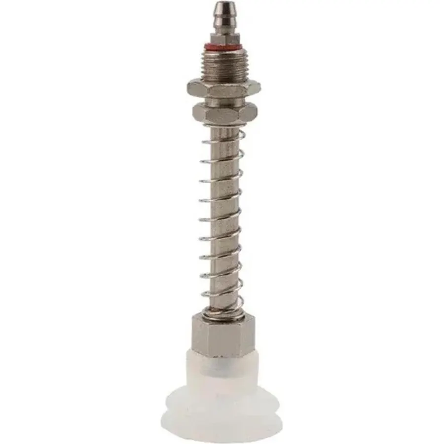 Pneumatic Vacuum Sucker Connecting Rod Direct Fittings for 7mm Mounting Head Silicone Suction Nozzle Manipulator Accessories(TS-M12-L100-7)