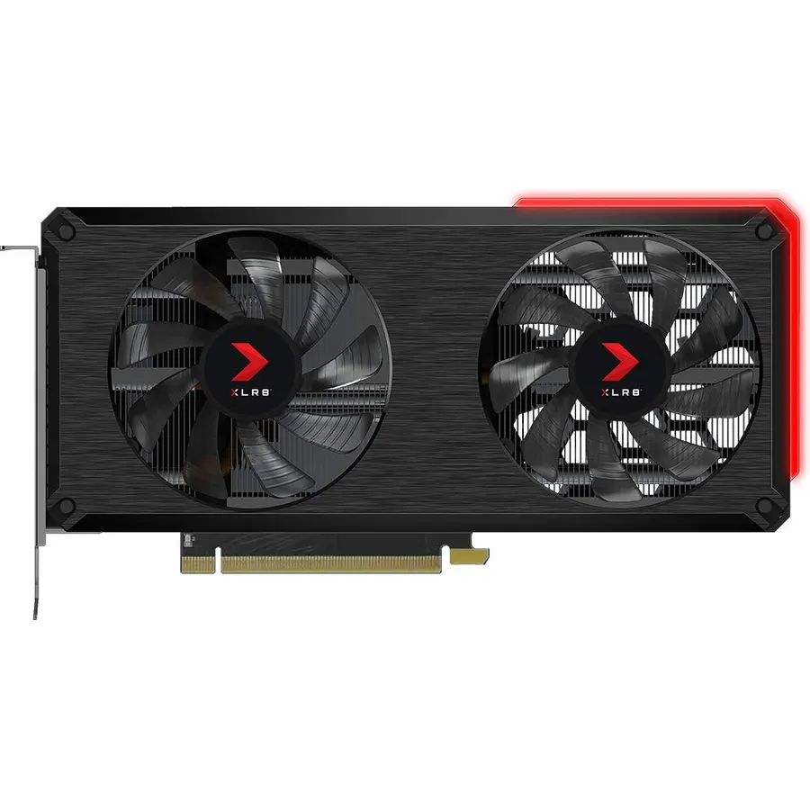 PNY GeForce RTX™ 3060 Ti 8GB XLR8 Gaming Revel Epic-X RGB™ Dual Fan Graphics Card​