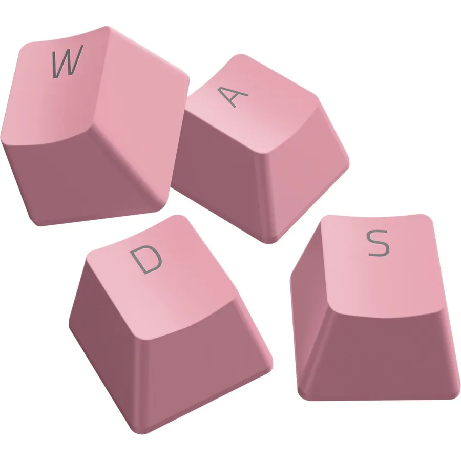 Razer Doubleshot PBT Keycap Set for Mechanical & Optical Keyboards, Pink