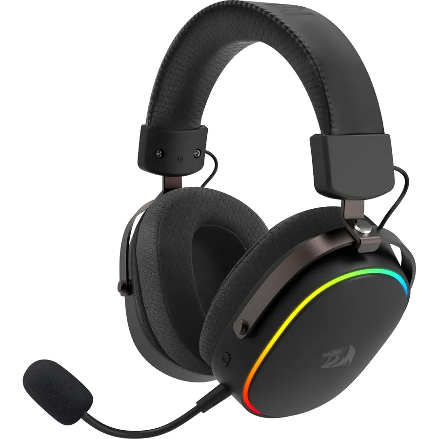 Redragon H831 4-Mode Wireless Gaming Headset, 53mm Drivers, 45Hr+ Battery