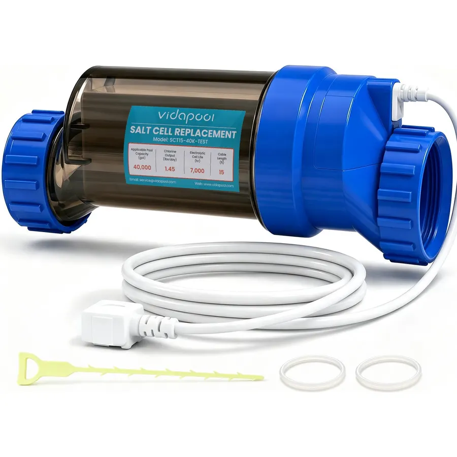 T-9 Salt Cell Replacement for Hayward W3T-Cell-9, Up to 25K Gallons