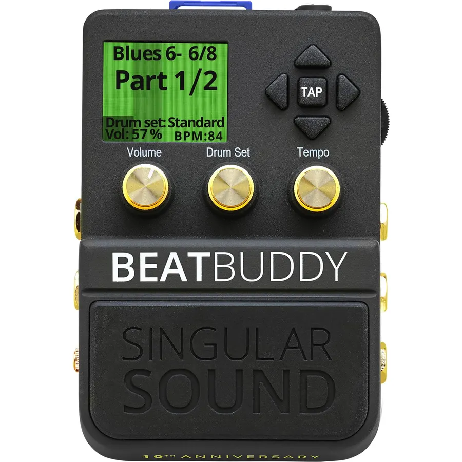 Singular Sound BeatBuddy 10th Anniversary Edition Drum Machine Pedal