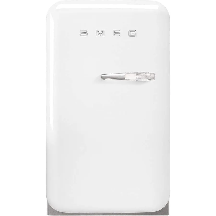 Smeg FAB5 Retro Mini Fridge – 50s Style Compact Small Refrigerator, 1.2 cu ft, Automatic Defrost, LED Lighting, Adjustable Shelves– Made in Italy – Perfect for Home, Dorm, Office, Hotel -Orange