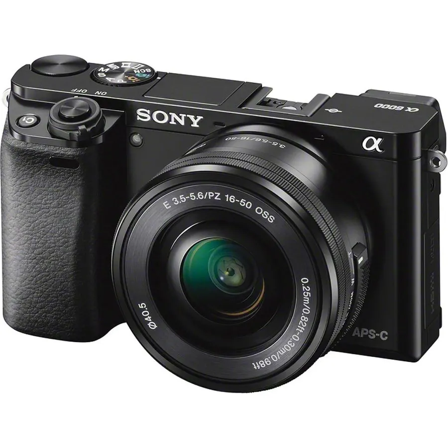 Sony Alpha a6000 Mirrorless Digital Camera 24.3MP SLR Camera with 3.0-Inch LCD - Body Only (Silver)