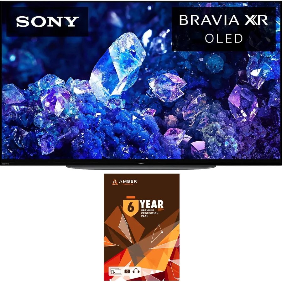 Sony XR42A90K 42 Inch 4K Bravia XR OLED High Definition Resolution Smart TV with 6 Year Amber Protection Plan (2022)