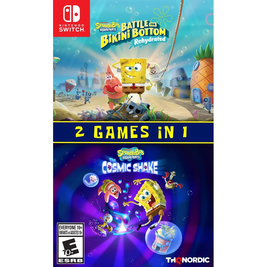 SpongeBob SquarePants: Bundle - Nintendo Switch (Amazon Exclusive)