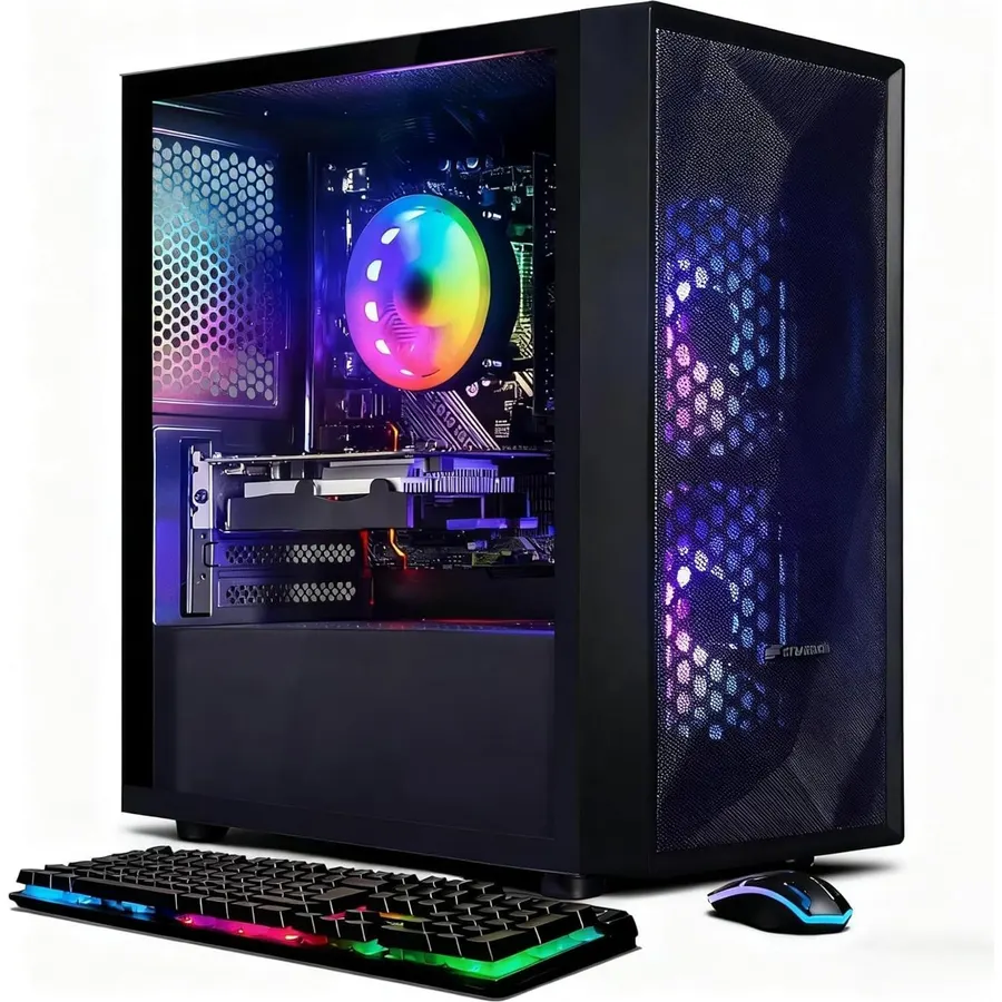 STGAubron Gaming PC Desktop,Core I5,RX 560 4G,16G RAM,512G SSD