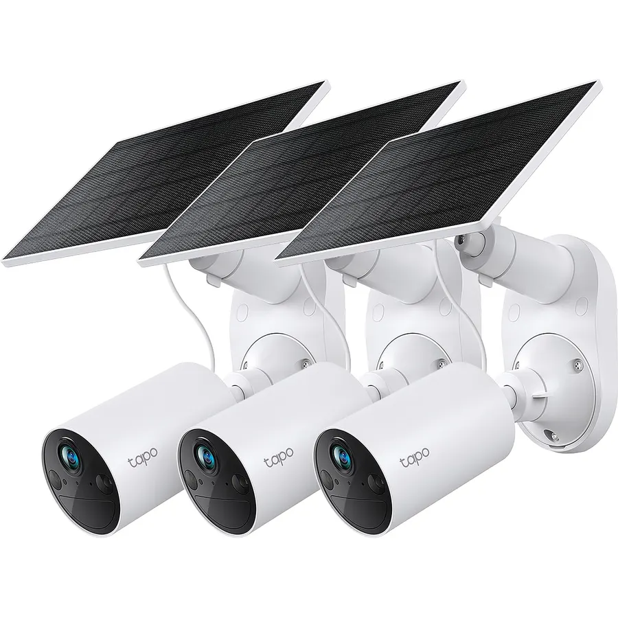 Tapo SolarCam C402 KIT 1080p Outdoor Wireless Security Camera(3-Pack)
